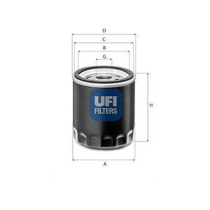 Olejový filtr UFI 23.786.00