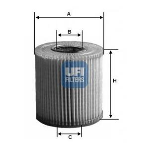 Olejový filtr UFI 25.002.00