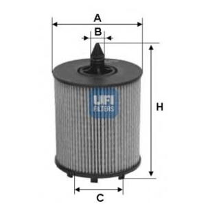 Olejový filtr UFI 25.024.00