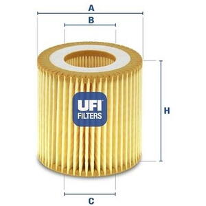Olejový filtr UFI 25.029.00