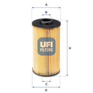 Olejový filtr UFI 25.038.00