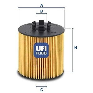 Olejový filtr UFI 25.047.00