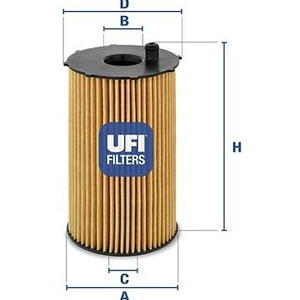 Olejový filtr UFI 25.066.00