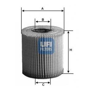 Olejový filtr UFI 25.074.00