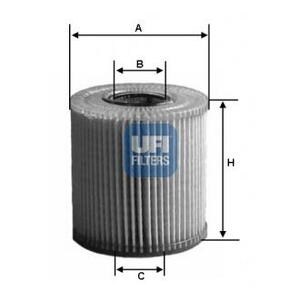 Olejový filtr UFI 25.086.00