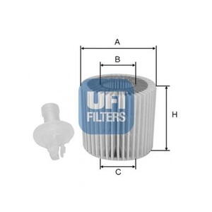 Olejový filtr UFI 25.116.00
