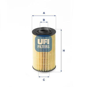 Olejový filtr UFI 25.163.00