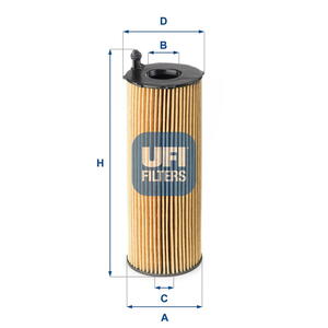 Olejový filtr UFI 25.168.00