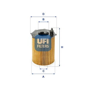 Olejový filtr UFI 25.187.00