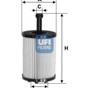 Olejový filtr UFI 25.197.00