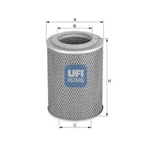 Olejový filtr UFI 25.555.00