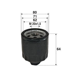 Olejový filtr VALEO 586003