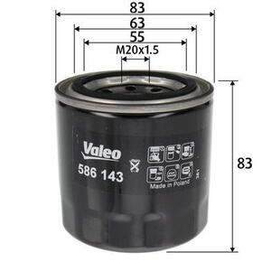 Olejový filtr VALEO 586143