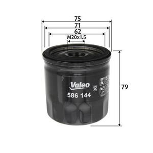 Olejový filtr VALEO 586144