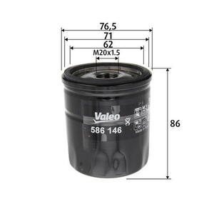 Olejový filtr VALEO 586146