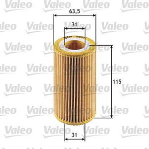 Olejový filtr VALEO 586524 586524