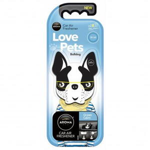 Osvěžovač AROMA CAR Dog, Vůně ocean calm - vůně oceánu COMPASS amS37419