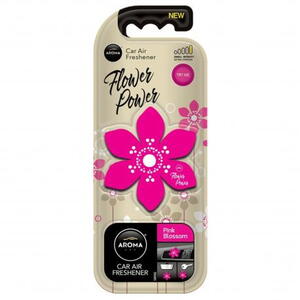 Osvěžovač AROMA CAR Flower, Vůně pink blossom - vůně květů COMPASS amS37414