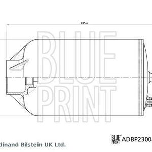 Palivový filtr BLUE PRINT ADBP230049