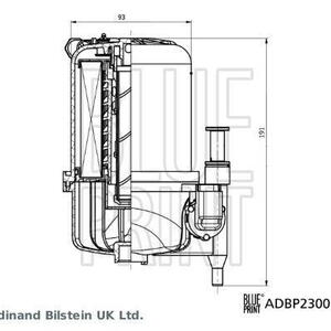 Palivový filtr BLUE PRINT ADBP230054