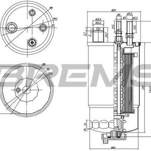 Palivový filtr BREMSI FE0050