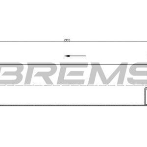 Palivový filtr BREMSI FE1017