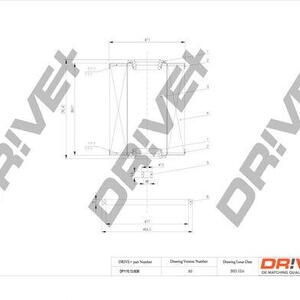 Palivový filtr DRIVE DP1110.13.0036