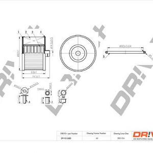 Palivový filtr DRIVE DP1110.13.0053