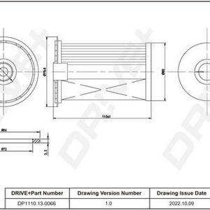 Palivový filtr DRIVE DP1110.13.0066