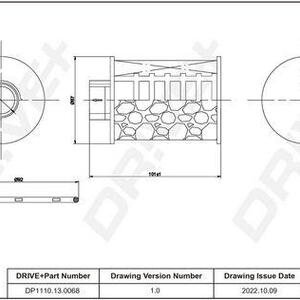 Palivový filtr DRIVE DP1110.13.0068