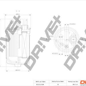 Palivový filtr DRIVE DP1110.13.0108