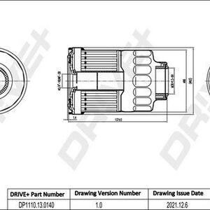 Palivový filtr DRIVE DP1110.13.0140