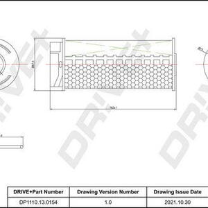 Palivový filtr DRIVE DP1110.13.0154