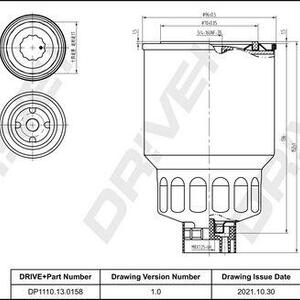 Palivový filtr DRIVE DP1110.13.0158