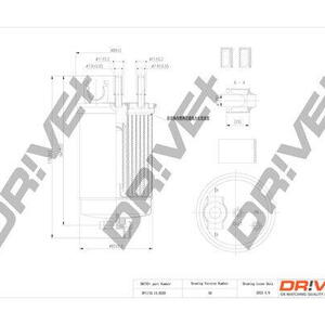 Palivový filtr DRIVE DP1110.13.0259