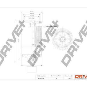 Palivový filtr DRIVE DP1110.13.0261