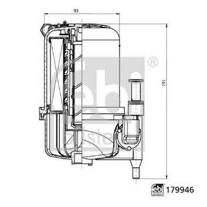 Palivový filtr FEBI BILSTEIN 179946