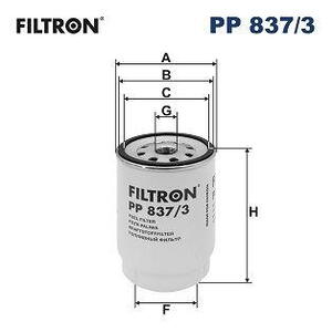 Palivový filtr FILTRON PP 837/3