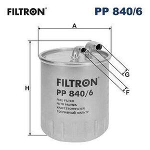 Palivový filtr FILTRON PP 840/6