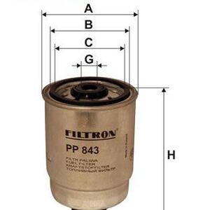 Palivový filtr FILTRON PP 843