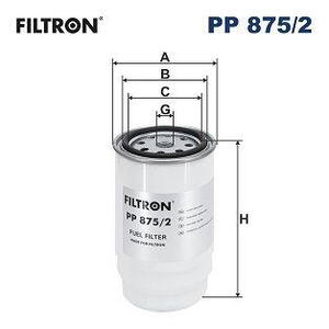 Palivový filtr FILTRON PP 875/2
