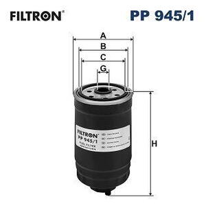 Palivový filtr FILTRON PP 945/1