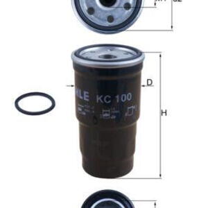 Palivový filtr KNECHT KC 100D