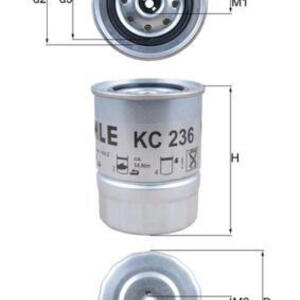 Palivový filtr KNECHT KC 236