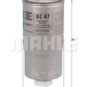 Palivový filtr KNECHT KC 47
