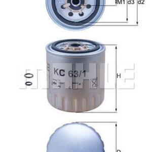 Palivový filtr KNECHT KC 63/1D