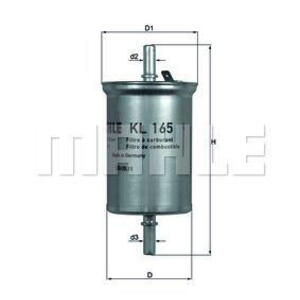 Palivový filtr KNECHT KL 165