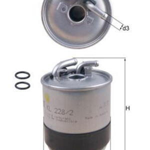 Palivový filtr KNECHT KL 228/2D