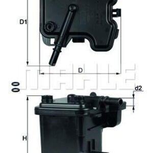 Palivový filtr KNECHT KL 431D