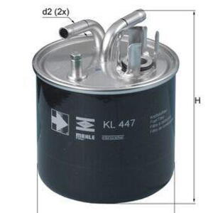 Palivový filtr KNECHT KL 447